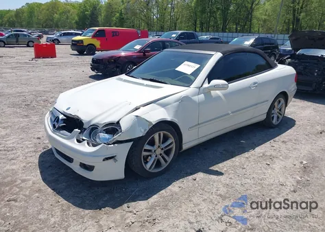 2008 Mercedes-Benz Clk 350 из США, поврежденный, VIN WDBTK56F08F238261